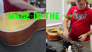 Video thumbnail for Gibson American Eagle LG2 Complete Setup | Time Lapse by Guitars United