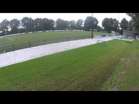 SV Someren in vogelvlucht, veld 1 vanaf rechts