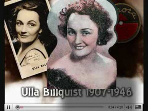 Ulla Billquist - Nu sjunga vi, nu tralla vi 1939