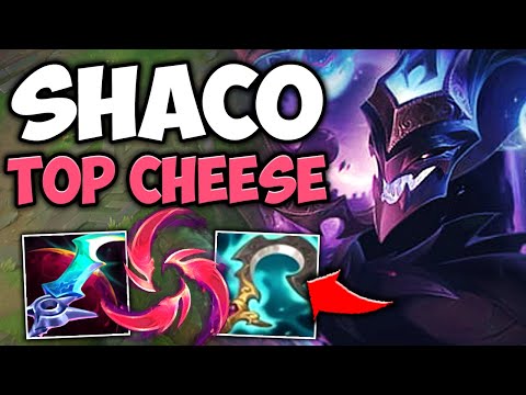 PINK WARD SHOWS YOU HIS FAVORITE CHEESE STRAT! (ROAMING SHACO TOP)