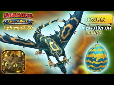 Morphaileron — New Premium Changewing Max Level 175 Titan Mode | Dragons: Rise of Berk, Update v1.58