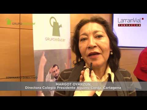 Entrevista Margot Oyarzún - Seminario "En búsqueda del Liderazgo Directivo"