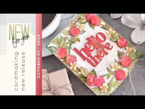 Get STUNNING Results with DIE CUT DIPPING | Hero Arts Apple Frame