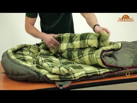 Миниатюра изображения товара Спальный мешок Alexika Canada Plus правый / 9266.01071 (оливковый)