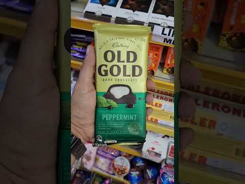 Cadbury Old Gold Peppermint Dark Chocolate 🍫 👌