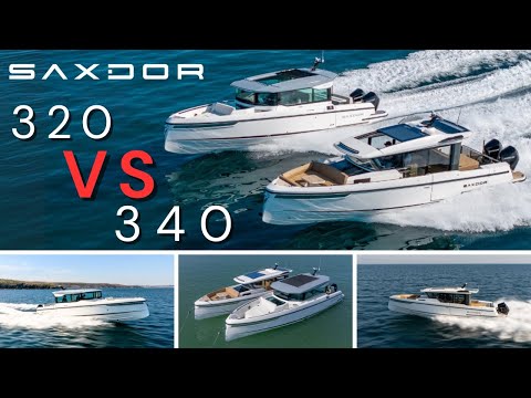 Saxdor 320 GTC vs 340 GTWA | Full Feature Comparison