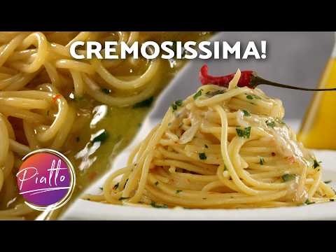 Spaghetti Aglio Olio e Peperoncino CREMOSISSIMI! Facile Veloce