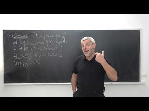 IANUM Cours 9 -  Théorème de Cauchy-Lipschitz