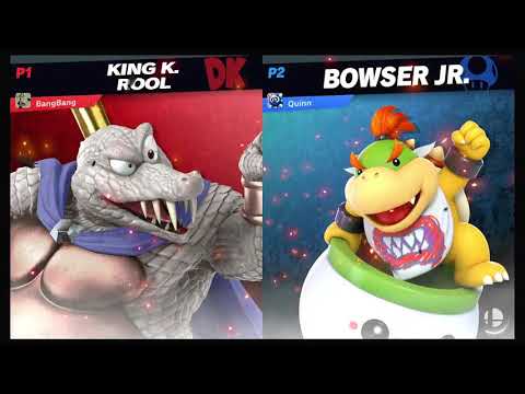 Snul s5 playoffs Gold vs Platinum: Bangbang (King K. Rool) vs CubicalQ (Bowser jr.)