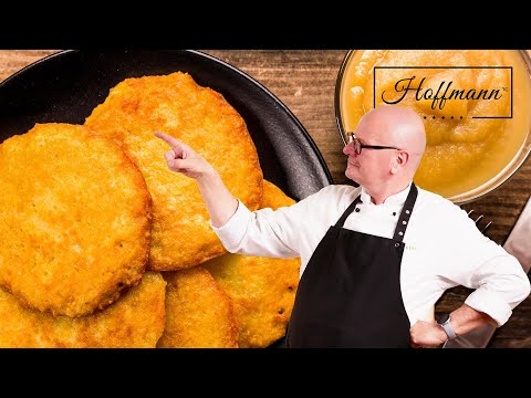 Knusprige Kartoffelpuffer I  Einfache Zubereitung I Reibeplätzchen I @CALLEkocht mit Hoffmann