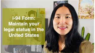 Maintain your legal status in the USA #i94 #driverlicense #usa #immigration
