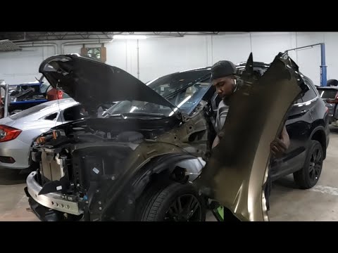 2022 Honda Pilot how to take the fender and headlight off
