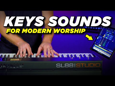Worship Piano & Keys Sounds using an iPad Rig | Sunday Keys App