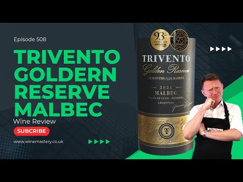 Trivento Goldern Reserve Malbec Wine Review (Episode 508)
