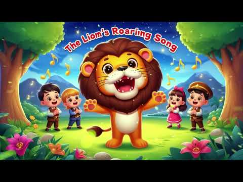 🦁 The Lion’s Roaring Song 2 | Fun Kids Song | Roar with the King of the Jungle! 🎶✨