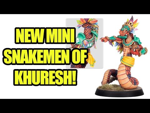 NEWS! - A NEW SNAKEMEN OF KHURESH MINI! - Will this lead to more?