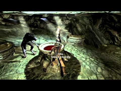 comment guerir loup garou skyrim