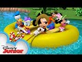 Mickey and Friends Go Rafting ⛺| Mickey Mornings | Mickey Mouse Mixed-Up Adventures | @disneyjunior