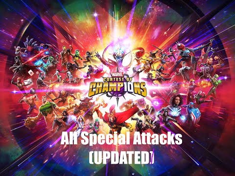 Marvel Contest of Champions | All Special Attacks (Updated)