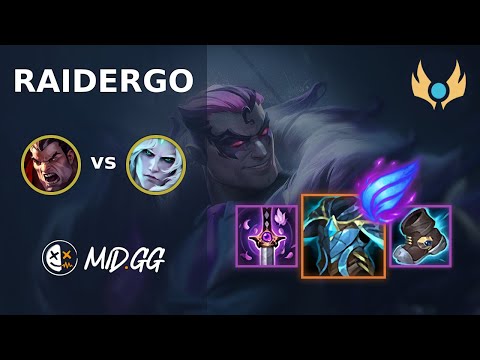 MID.GG: [ RaiderGO ] Darius JUNGLE vs Viego | KR CHALLENGER | LOL Season 2025