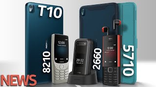 Nokia Announces 4 New Devices! - Nokia T10, Nokia 8210 4G, Nokia 2660 Flip &amp; Nokia 5710 XpressAudio