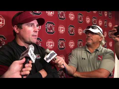 Will Muschamp after second scrimmage