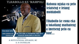 Download lagu Tlhabollo ke eona feela pheko e kholo ea pelo ea hau, hofeta litlhare mp3