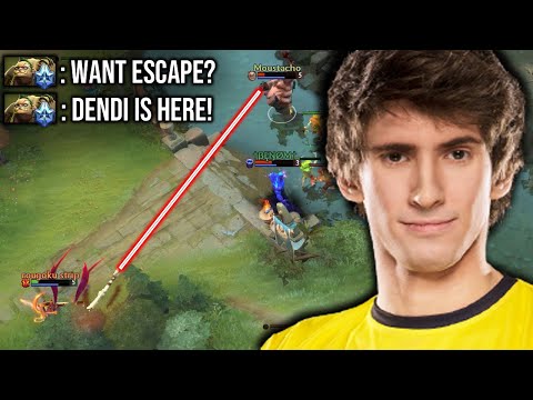 Want Escape? NO WAY BRO! Dendi Pudge is here!