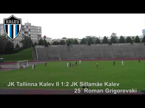 Esiliiga B XXII voor: JK Tallinna Kalev II 2:4 JK Sillamäe Kalev II