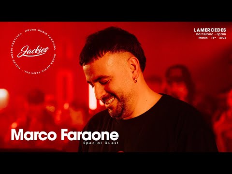 MARCO FARAONE (HOUSE SET) @ JACKIES HOUSE MUSIC FESTIVAL (BARCELONA)
