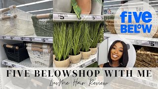 VLOG | FIVE BELOW SHOP WITH ME | AFFORDABLE HOME DECOR + MORE | LUVME GLUELESS BOB WIG REVIEW | 2023