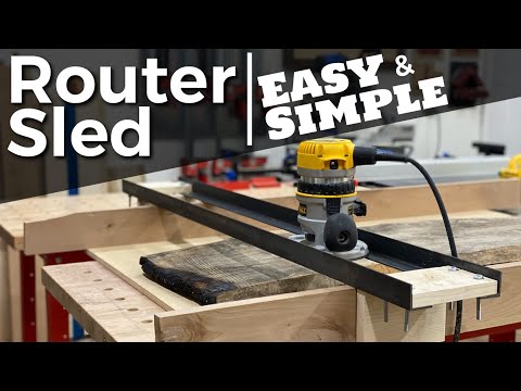 Router Sled — Build Under an Hour!