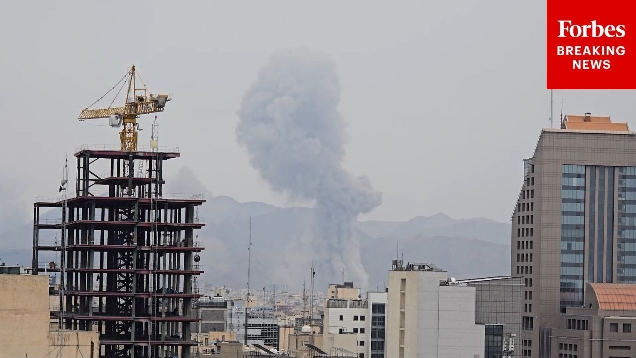 Video | New Strikes In Tehran, Iran Cause Massive Billows Of Smoke To Rise Over Capital City