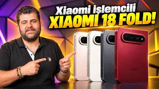 En Pahalı Xiaomi! XRING O3 işlemcili Xiaomi 18 Fold özellikleri ve fiy