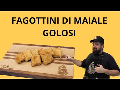 Fagottini di maiale golosi