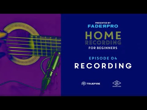 ⚡️ Recording - Home Recording for Beginners - Episode 4