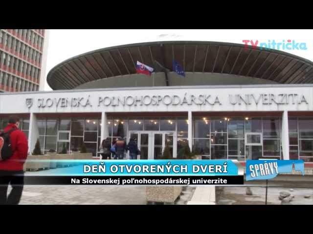 Slovak University of Agriculture in Nitra video #1