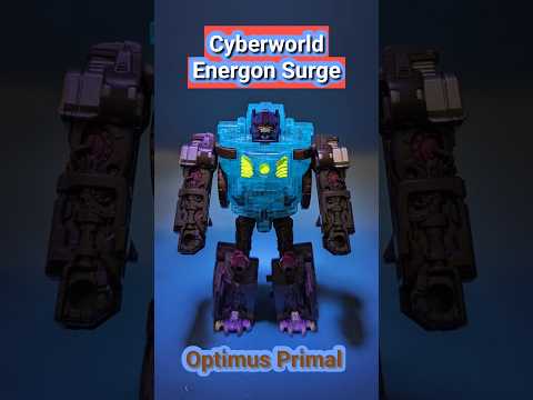 3 Minute Reviews #transformers #cyberworld #energonsurge #maximals #optimusprimal #cyberchangers