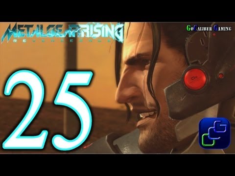 Metal Gear Rising: Revengeance Walkthrough - Part 25 - R-06: Badlands Showdown - Jetstream Sam