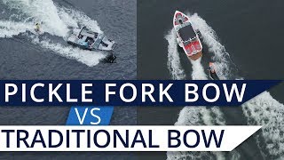 Pickle Fork vs Traditional Bow on Wakesurf Boat