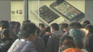 Apple : la sortie de l'iPhone 4S en Chine provoque une mini-émeute
