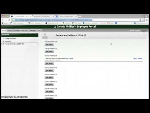 Adding Evidence To Applitrack