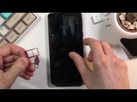 How to Insert SIM and SD Card in SAMSUNG Galaxy A01 Core – Input SIM and SD Card