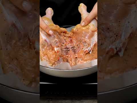 Глазированная курица за 15 минут на сковороде #easyrecipe #shorts