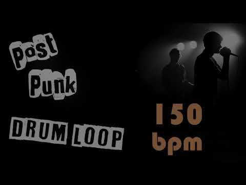 Post Punk Drum Loop 150 bpm