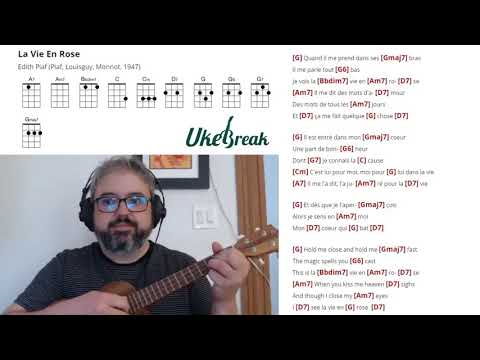 La Vie En Rose - Édith Piaf - Ukulele-Play-Along