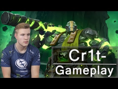 EG.Cr1t- Earth Spirit Gameplay - Evil Geniuses