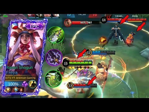 NEW BUILD! BROKEN BUILD! | TOP GLOBAL FREYA | FREYA BEST BUILD 2021 |FREYA GAMEPLAY|MUST WATCH|MLBB✓