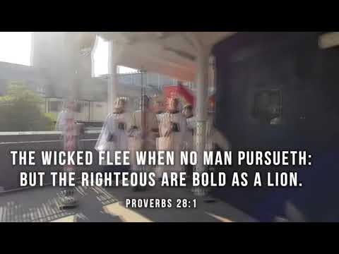The Wicked Flee when no Man pursueth: but the Righteous are Bold as a Lion
