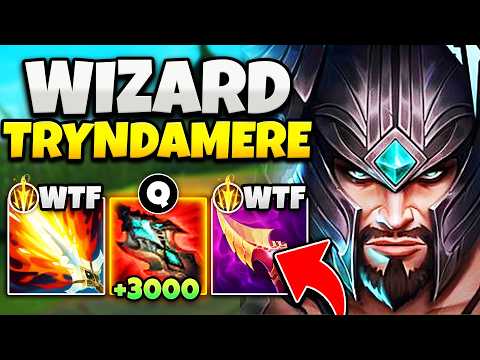 AP TRYNDAMERE IS MORE POWERFUL THAN ANY MAGE! (Q HEALS YOU TO FULL)